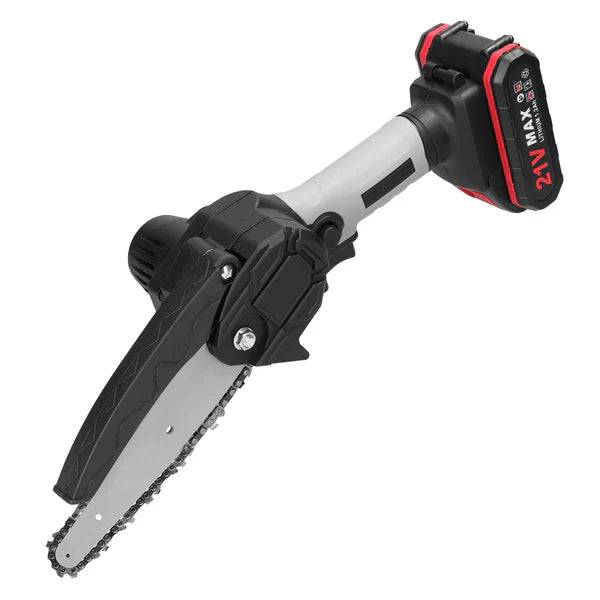 Sierra retráctil portátil y recargable